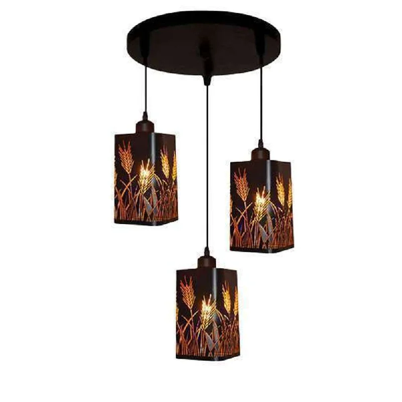 Fantasy Three Pendant Light Sunrise