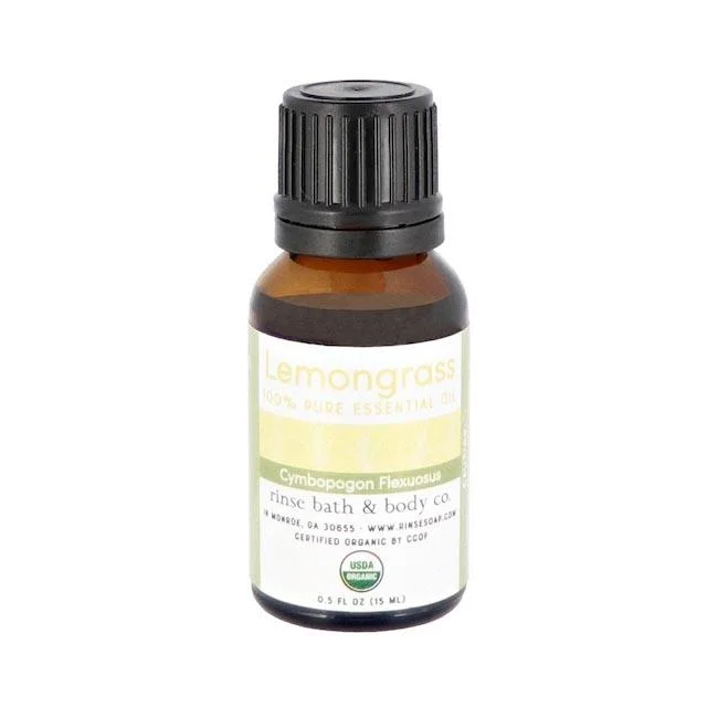 Lemongrass Essential Oil - Certified Organic