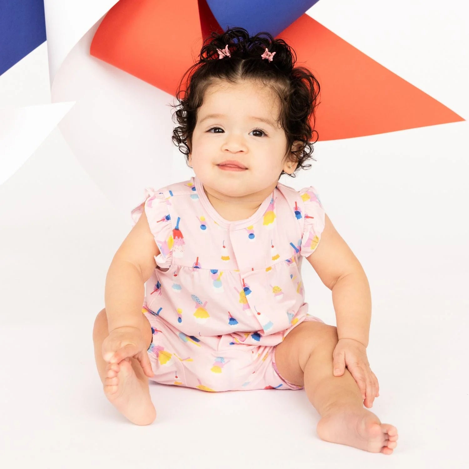 Magnetic Me Pink Sundae Funday Romper