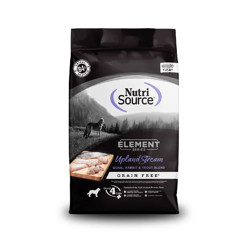 Nutrisource Element Upland Stream Quail Rabbit & Trout Blend