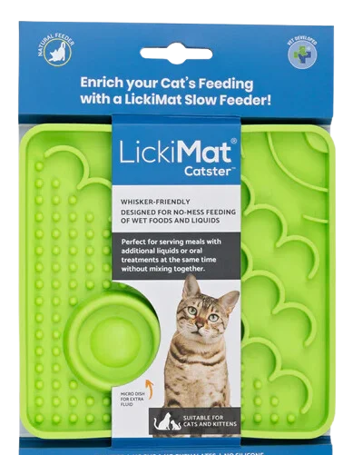 LickiMat Catster Lickmat - Green