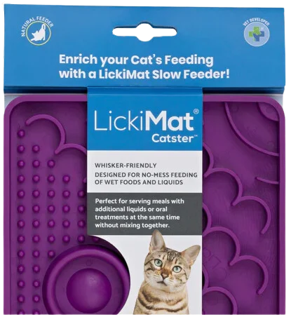 LickiMat Catster Lickmat - Purple