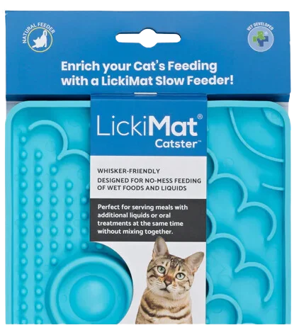 LickiMat Catster Lickmat - Turquoise