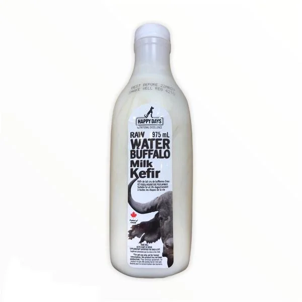 Happy Days Raw Water Buffalo Milk Kefir (Frozen) 975ml 1L