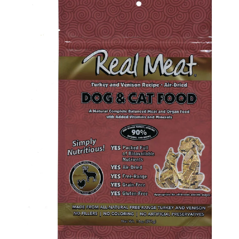 The Real Meat Company Air-Dried Cat Food, Turkey & Venison