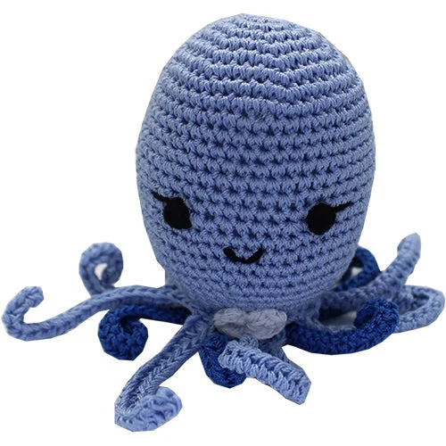 Ollie The Octopus Organic Cotton Dog Toy