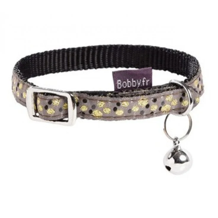 Bobby Chamane Cat Collar - Black