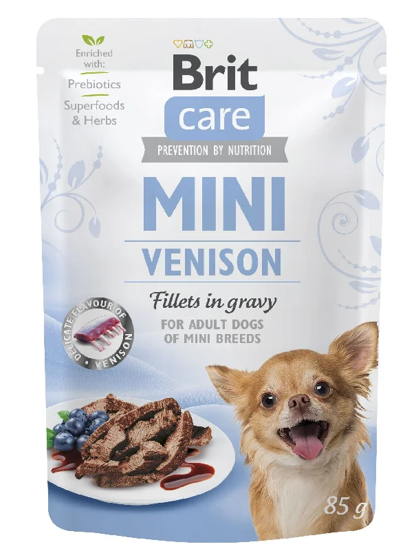 BRIT CARE Mini, fileti divljači u umaku, 85g