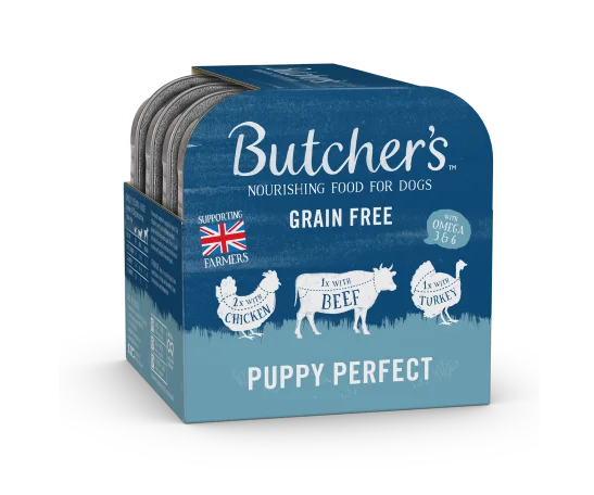 Butcher's - Puppy Perfect Foil tray - 4 pack - 150g