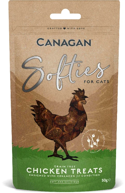 CANAGAN Softies Recompensă pentru pisici, cu Pui 50g