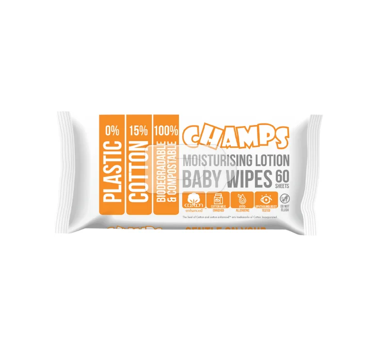 Champs Moisturising Lotion Baby Wipes