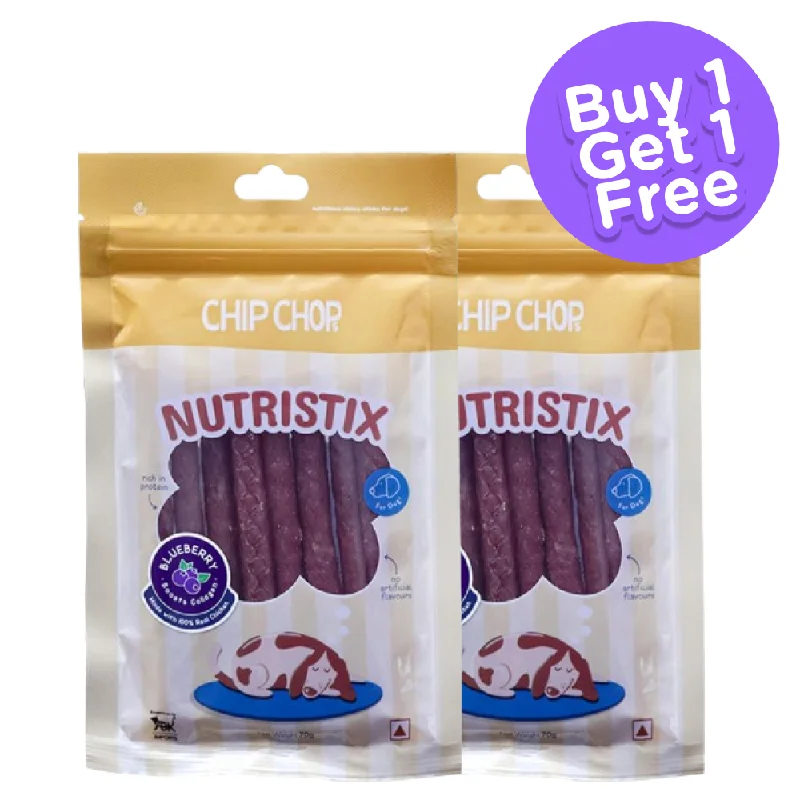 Chip Chops Blueberry Nutristix Dog Treats (Buy 1 Get 1) (Limited Shelf Life)