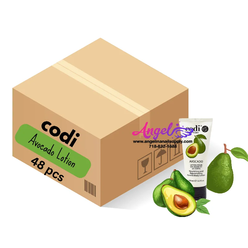 Codi Lotion Tube Avocado 3.3oz (Box/48 Tubes)