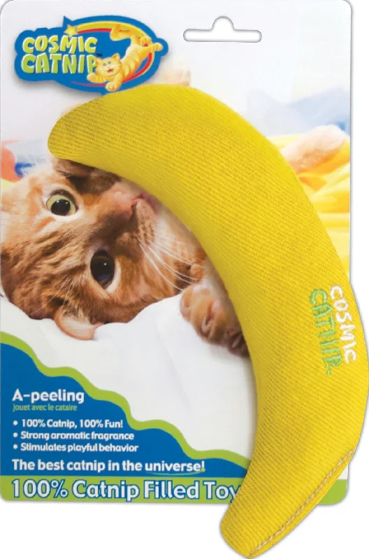 Cosmic Banana 100% Catnip Filled Toy