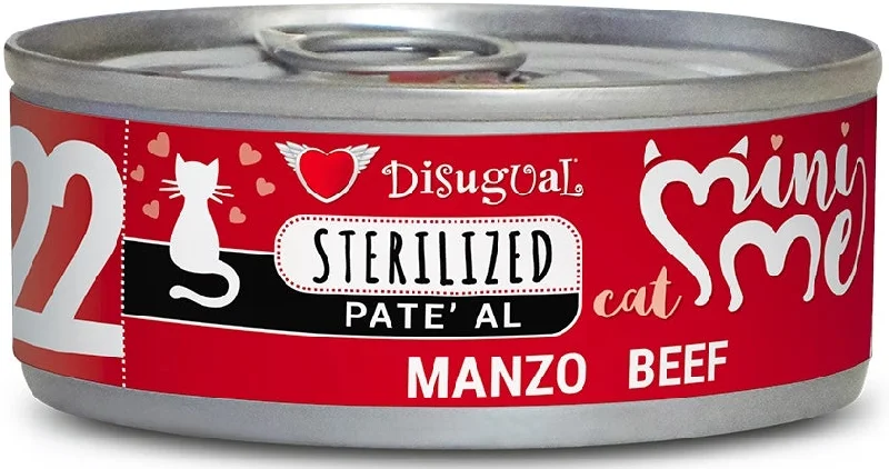 DISUGUAL MINI ME Cat Sterilized, pašteta govedina, 85g