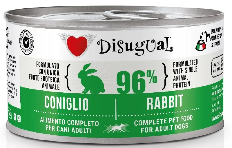 DISUGUAL MONO Dog, pašteta kunićevina, 150g