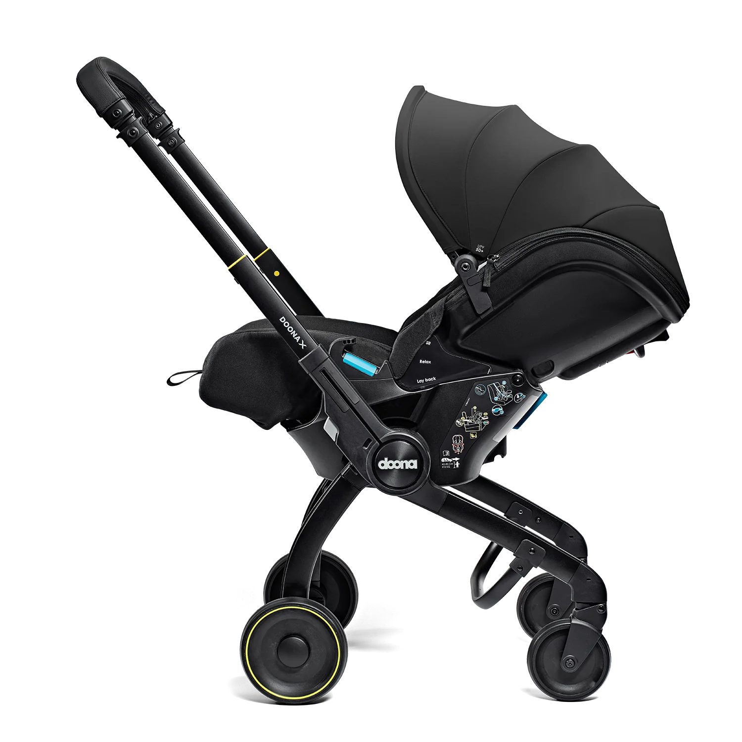 Doona X Car Seat & Stroller - Nitro Black (PO Jan 25)