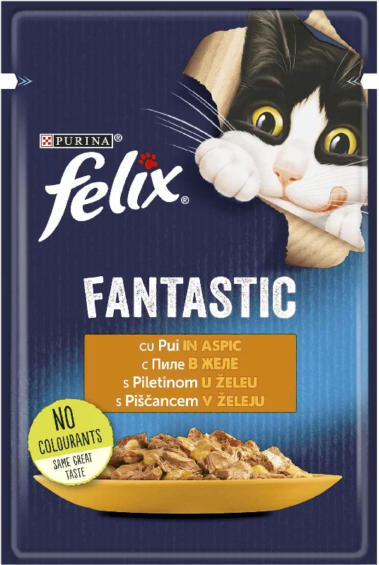 FELIX Fantastic, s piletinom u želeu, 85g