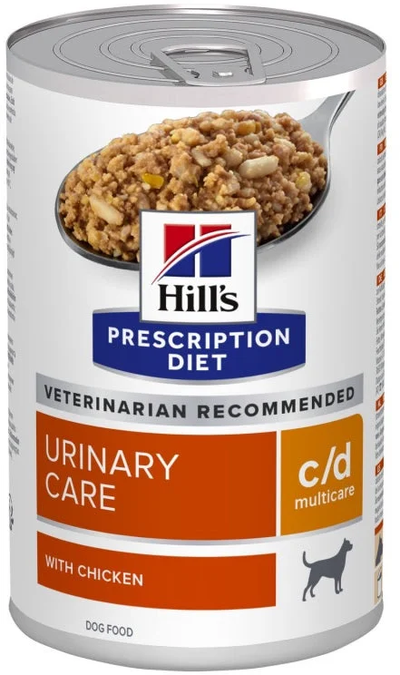 HILL's PD CANINE C/D Multicare conservă prevenirea recurenţei struviţilor 370g