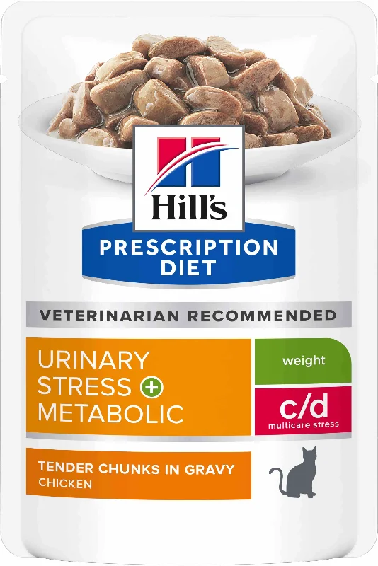 HILL's PD FELINE C/D Plic Urinary Stress + Metabolic 85g