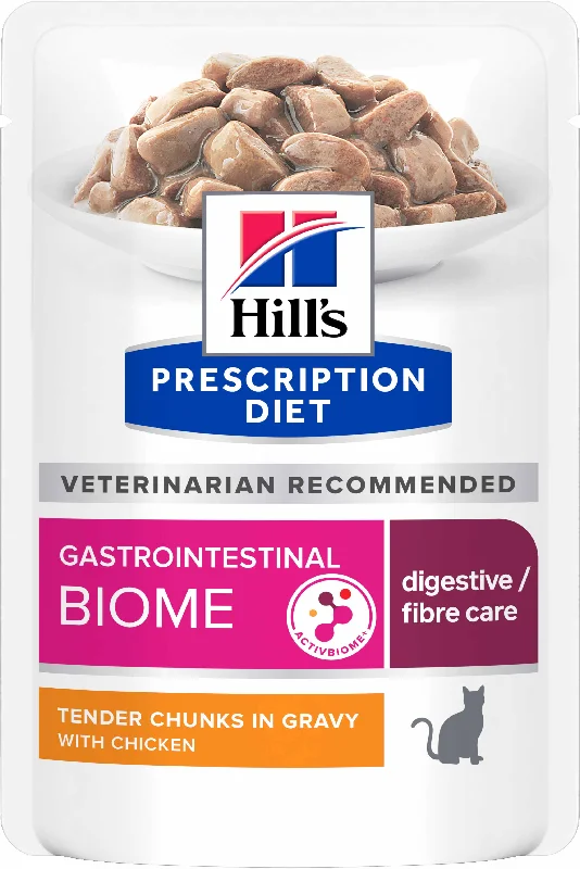 HILL's PD FELINE I/D Plic hrană umedă pt probleme gastrointestinale, cu Pui 85g