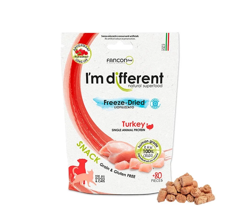 I'M DIFFERENT Freeze Dried, monoprotein puretina, poslastica bez žitarica, 40g