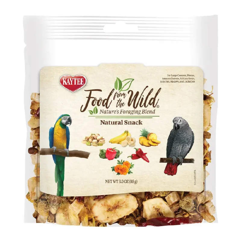 Kaytee Food from the Wild Natural Snack Med/Lrg Pet Bird