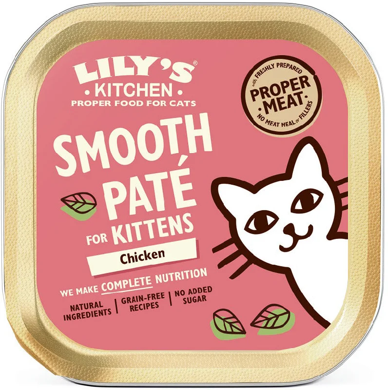 LILY'S KITCHEN Smooth Pat KITTEN, piletina, bez žitarica,  85g