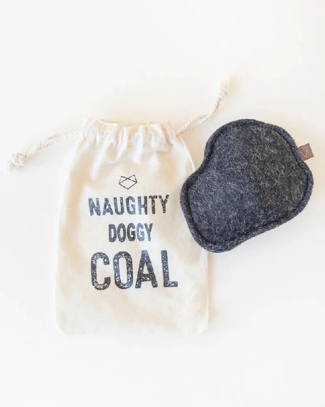 Naughty Doggy Coal Dog Toy (Made in the USA)