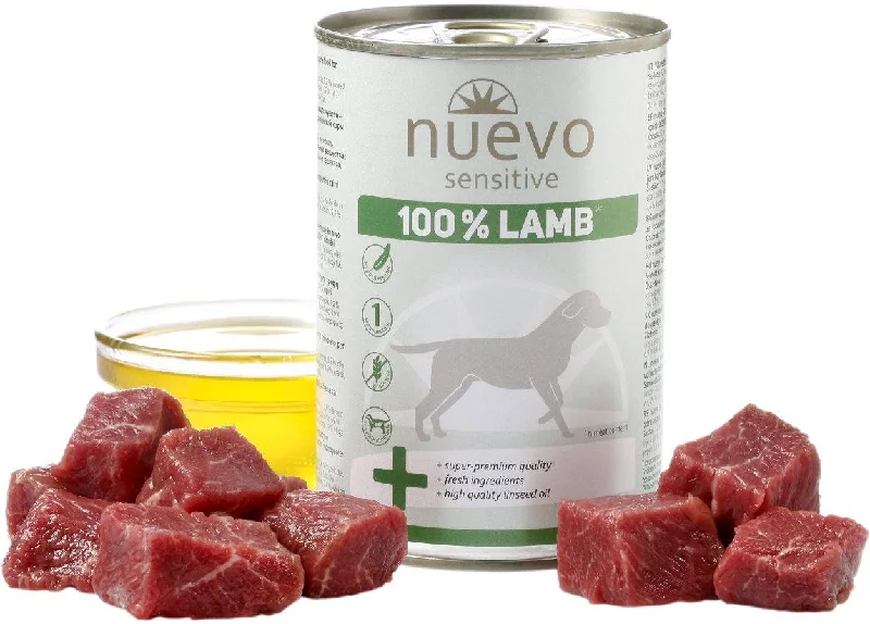 NUEVO Sensitive Adult dog, monoprotein, janjetina, bez žitarica, 400g