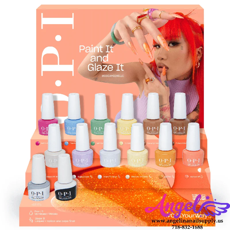 OPI Gel Color - OPI Your Way Collection 12 Colors & 1 Base Gel 1 Top Gel| Spring 2024