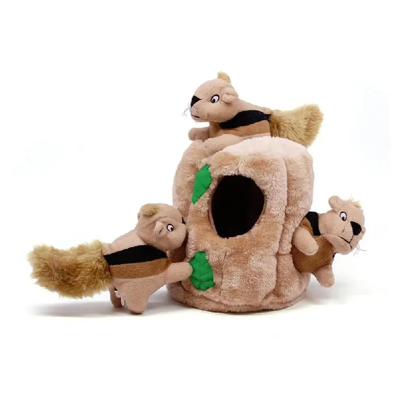 Outward Hound® Hide A Squirrel Dog Toys Brown Color Large 8.5 X 7.5 X 7.5 Inch