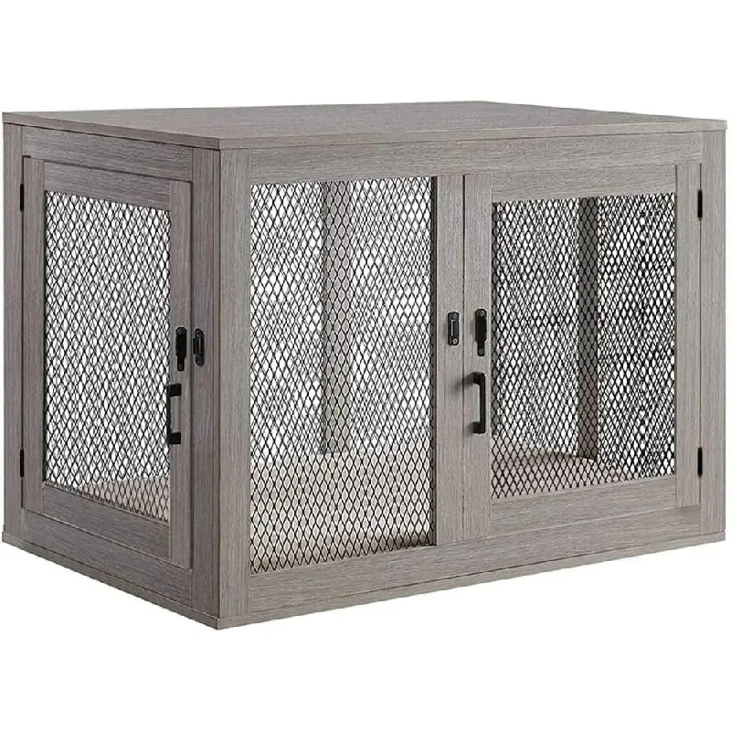 Penn-Plax Modern and Sophisticated Dog Crate Pet Furniture Designed as an Table or Night Stand Great