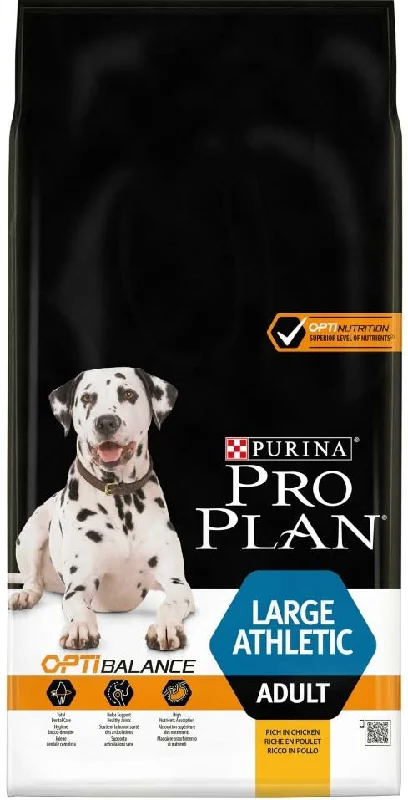 PRO PLAN Hrană uscată ATHLETIC pt câini Adult Large Breed, cu Pui 14kg