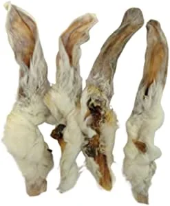 Rabbit Ear (with Fur) - Dog Chew - Per Chew