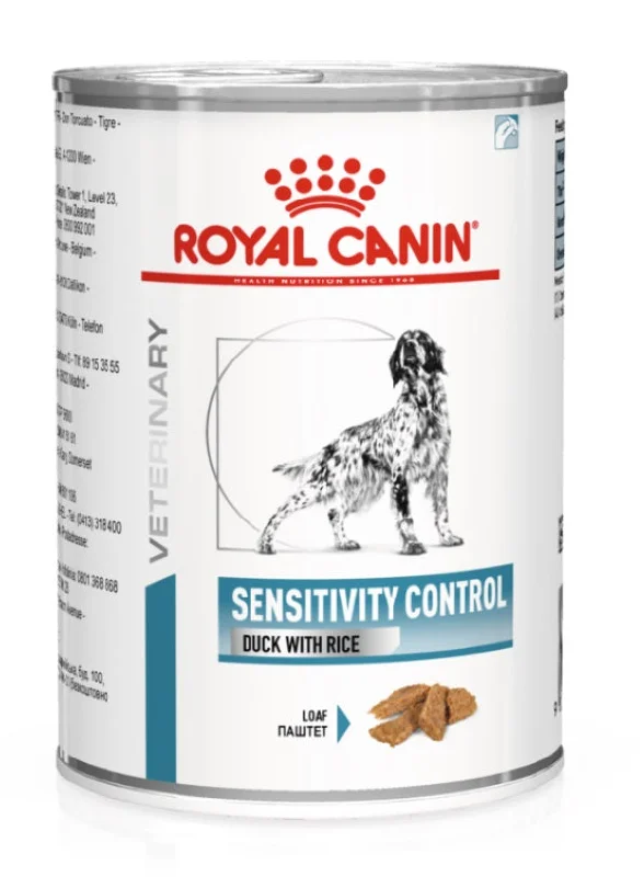 RC VHN Dog Sensitivity, s pač. kod intolerancija na hranu, konz. 410g