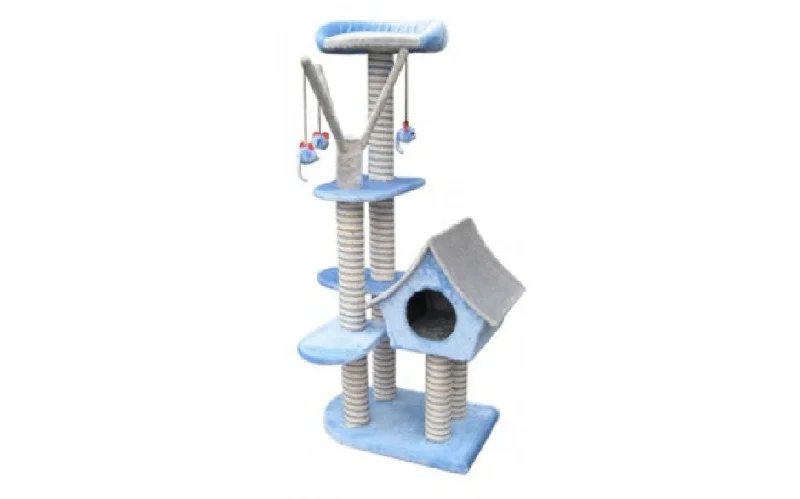 Sagrada Cat Scratching Pole - Blue