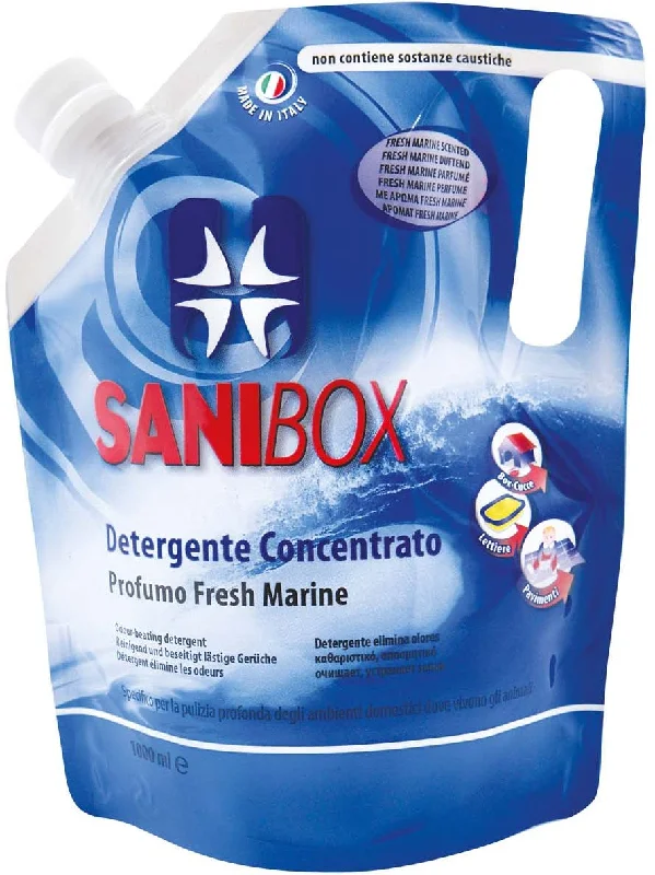 SANIBOX Fresh Marine, koncentrirani deterdžent sa svježim mirisom mora, 1l