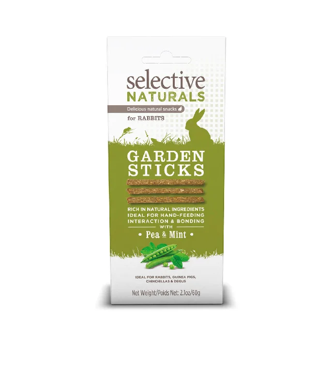 Selective Naturals Garden Sticks Rabbit Treats 60g