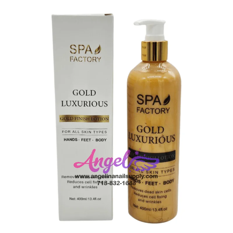 Spa Factory Gold Luxurious Finish Lotion