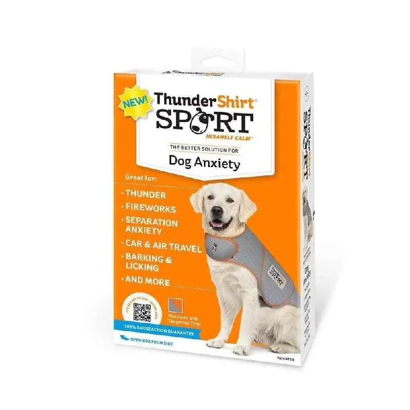 ThunderShirt® Sport Anxiety Jacket for Dog Platinum Color XX-Large