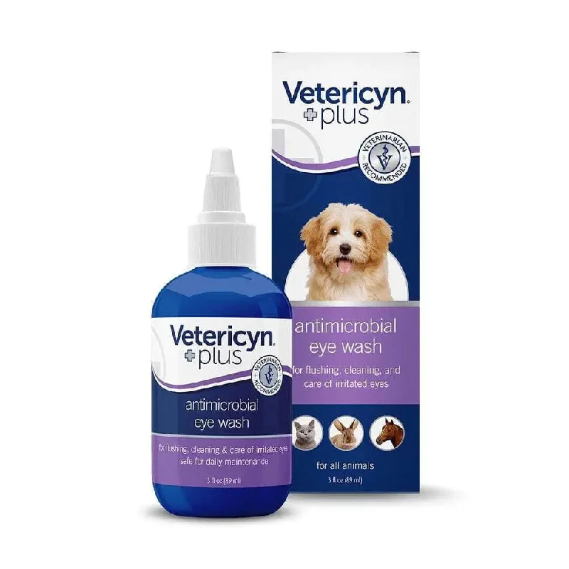 Vetericyn® Plus Antimicrobial Eye Wash for All Animals 3 Oz