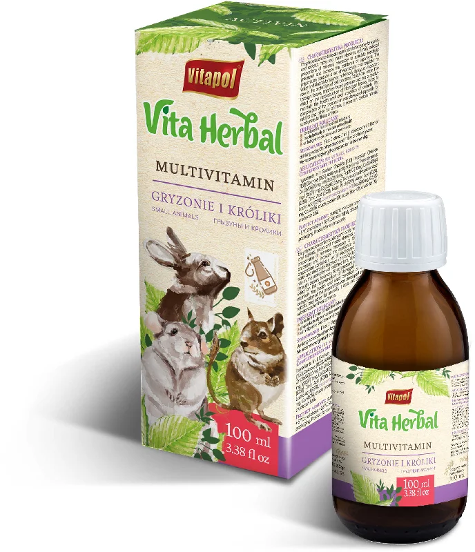 VITAPOL Vita Herbal Multivitamine pentru animale mici 100ml