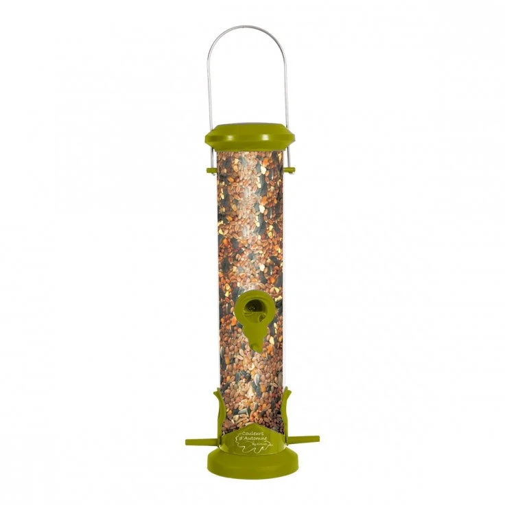 Wild Bird Plastic Silo Feeder 4 Perch