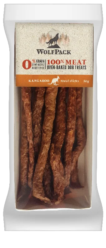 WOLFPACK Meat sticks, 100% meso klokana, 50g