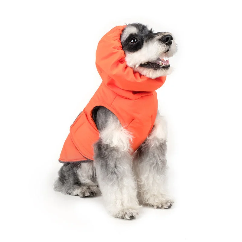 CHARLIE'S BACKYARD | Turtle Padding Jacket in Orange